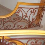 hajlított fakorlát, egyedi gyártás, Ábrahám Műhely